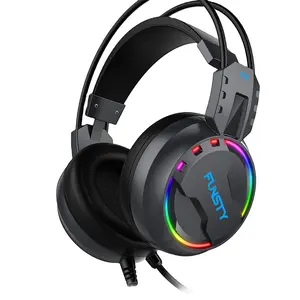 2022 New Item Super Shocking Sound Effects Stereo Gaming Headset Headphone for Computer Accessories