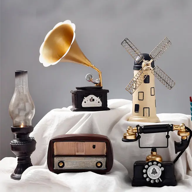 European-style Old-fashioned Home Appliances Shape Retro-style Decoration Home Decor Accessories Interior Decoration