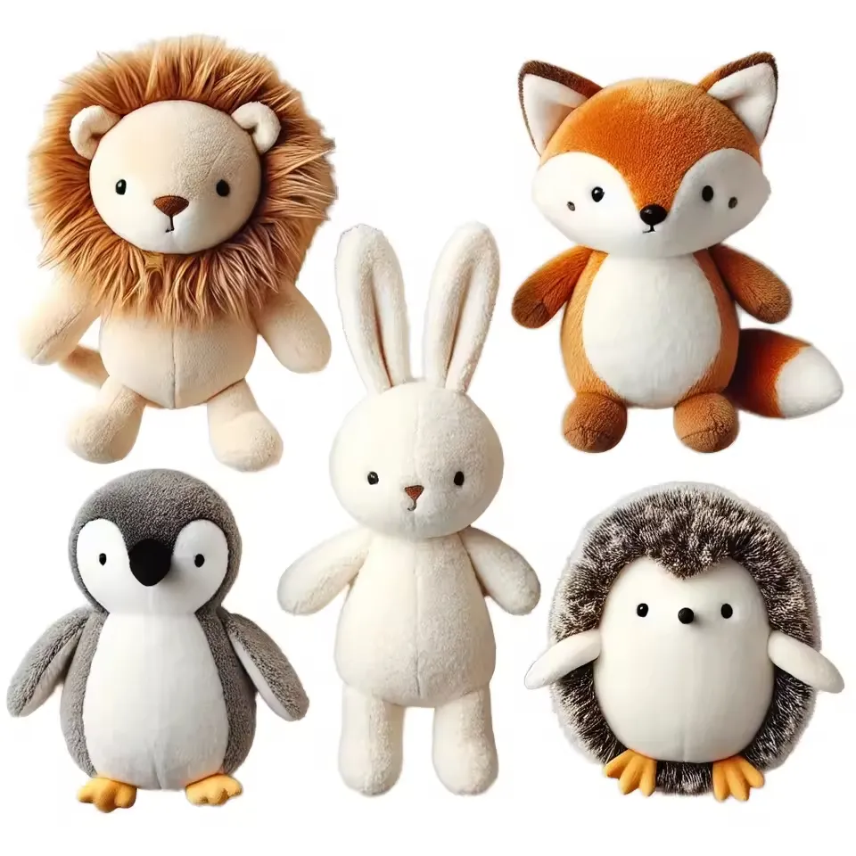 คุณภาพสูงที่กำหนดเองตุ๊กตาสัตว์ของเล่นช้างแมวกระต่ายตุ๊กตาหมีตุ๊กตาหมีตุ๊กตาสำหรับของขวัญเด็ก