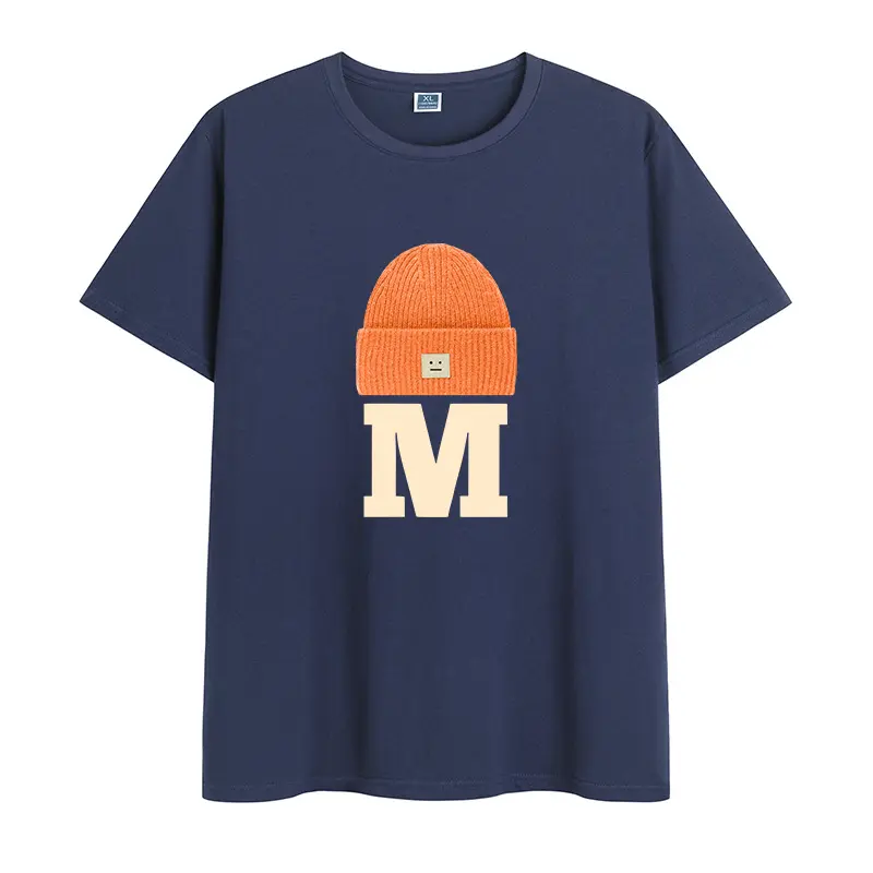 Men's T-shirts Short-sleeved New Round-neck T-shirt Oversized Shirt Men's Clothing