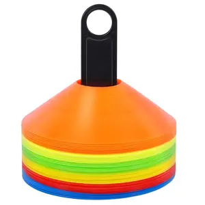 High-recognition Multi-color 7.5-inch Football Training Equipment Agility Cones