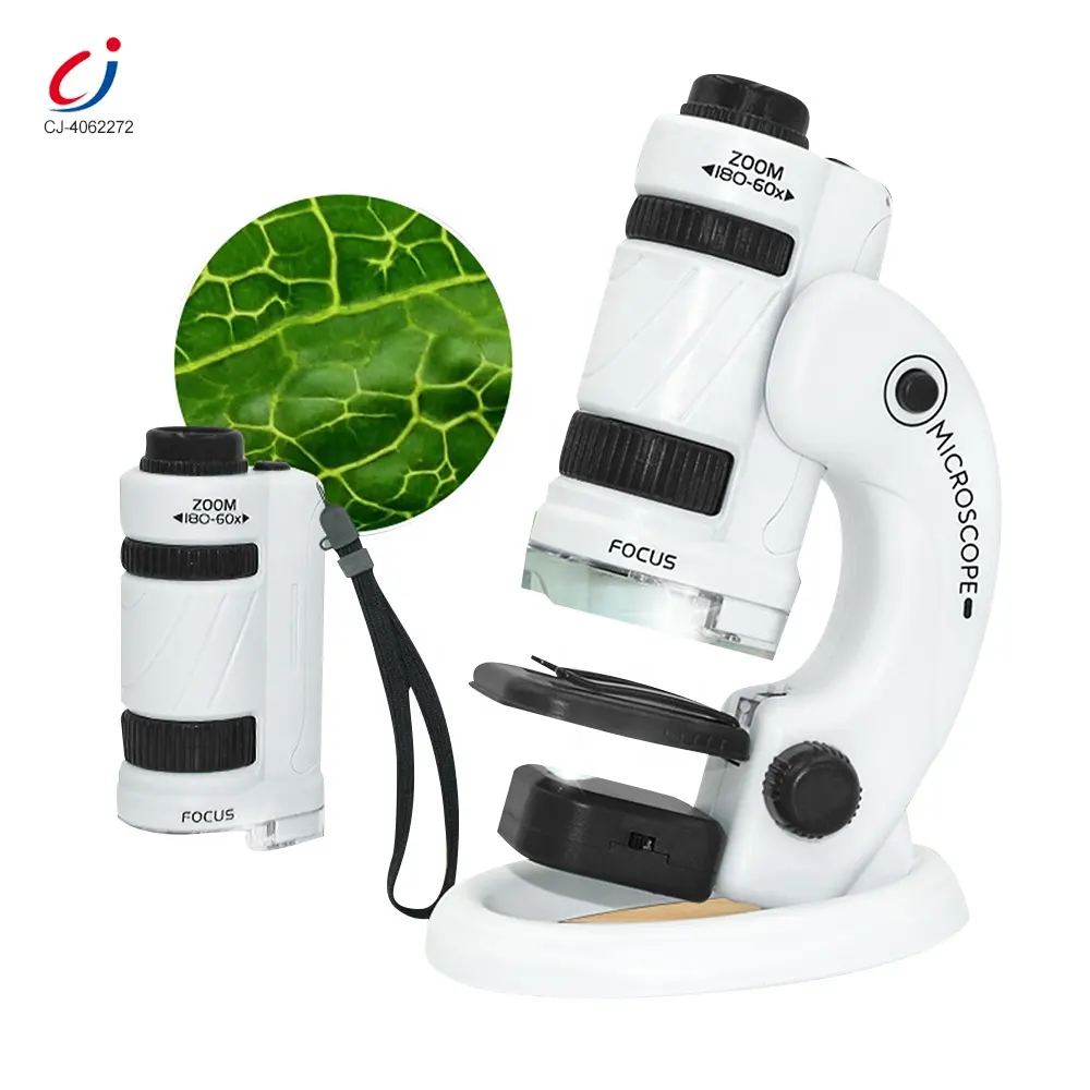 Chengji กล้องจุลทรรศน์อิเล็กทรอนิกส์แบบพกพาการทดลองวิทยาศาสตร์นักเรียนของเล่นเพื่อการศึกษากล้องจุลทรรศน์มือถือสำหรับเด็ก