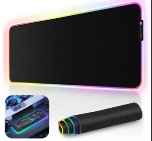 Computer Gaming Mouse Pad Gamer Pc Accessories Gaming Mouse Pad Larger Xxl Waterproof Rgb Mouse Pad With Wireless Charging