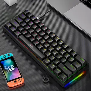 Cheapest Wired Usb c Rgb Klaviatura Gaming Keyboard Computer Accessories Gaming Keyboard Mechanical Keyboard for mac