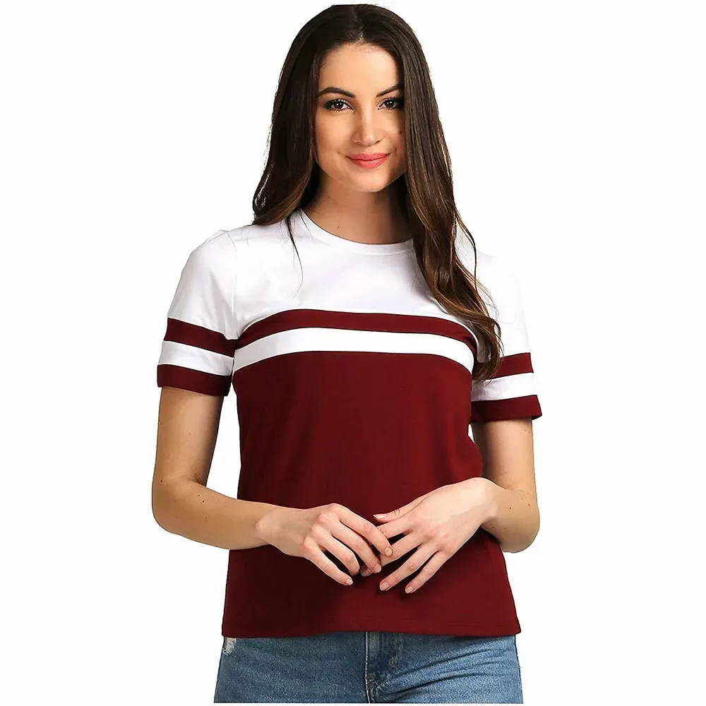 High Quality Women's Clothing Wholesale Women's Shirts Short Sleeve Fashion Unisex T Shirts Round Neck Women T Shirts