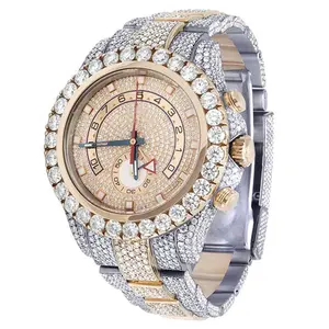 New Sale Trending Wrist Watch studde for Mens Fashion New Arrival Hip Hop Exclusive and Designer Jewelry,Lab Grown Diamonds