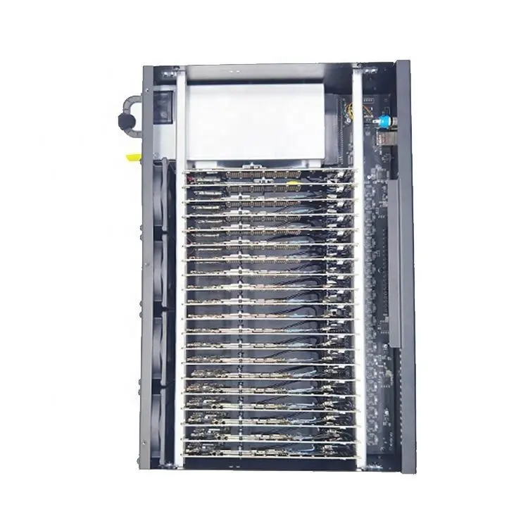 บอทฟาร์มทำงานประสิทธิภาพสูง โทรศัพท์มือถือ 50 เครื่อง Granja De Celulares Mobil Farm Bot