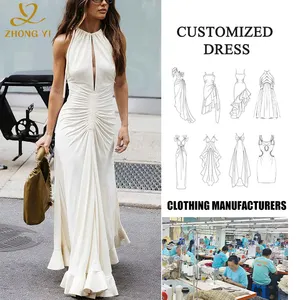 High Fashion Women Clothing Manufacturer Custom Design Dresses Factory OEM Service Low MOQ Boutique Supplier