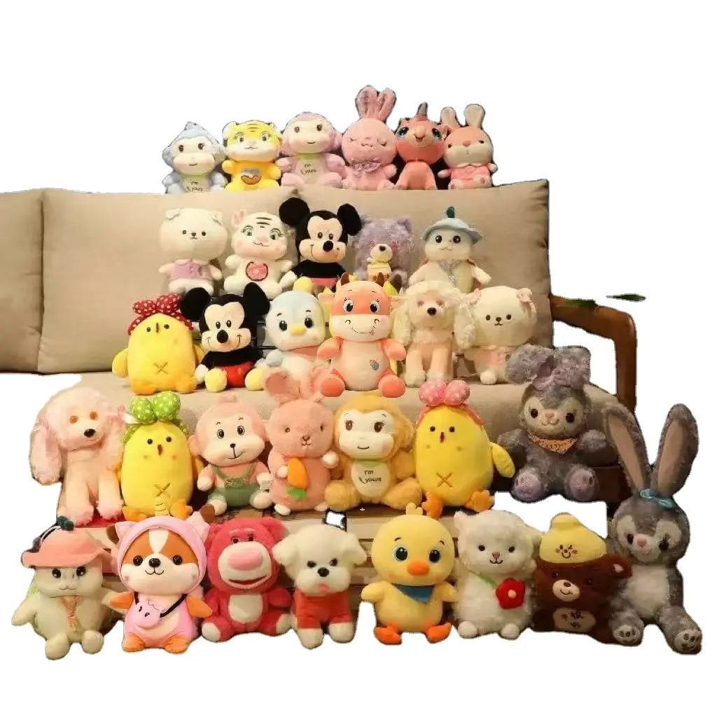 Premium Claw Machines Plush Toys Dolls and Gifts for Tossing During Events Stall Ring-tossing Games Plush Toys Wholesale