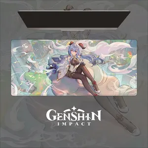 Customized Large Size Heated Non-slip Mouse Pad Personalized Desk Mat Cartoon Printed Game Mat Computer Accessories