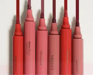 OEM Customize Color Lipstick 2 In 1 Lip Liner Water Based Formula Last All Day Lip Stain Hydrated Smooth Feel Lip Tint Marker