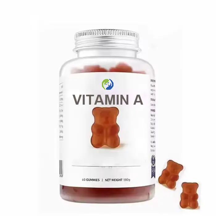 Health Care Supplement Vitamin a 10000iu Food Grade Vitamin a Gummies for Skin Whitening