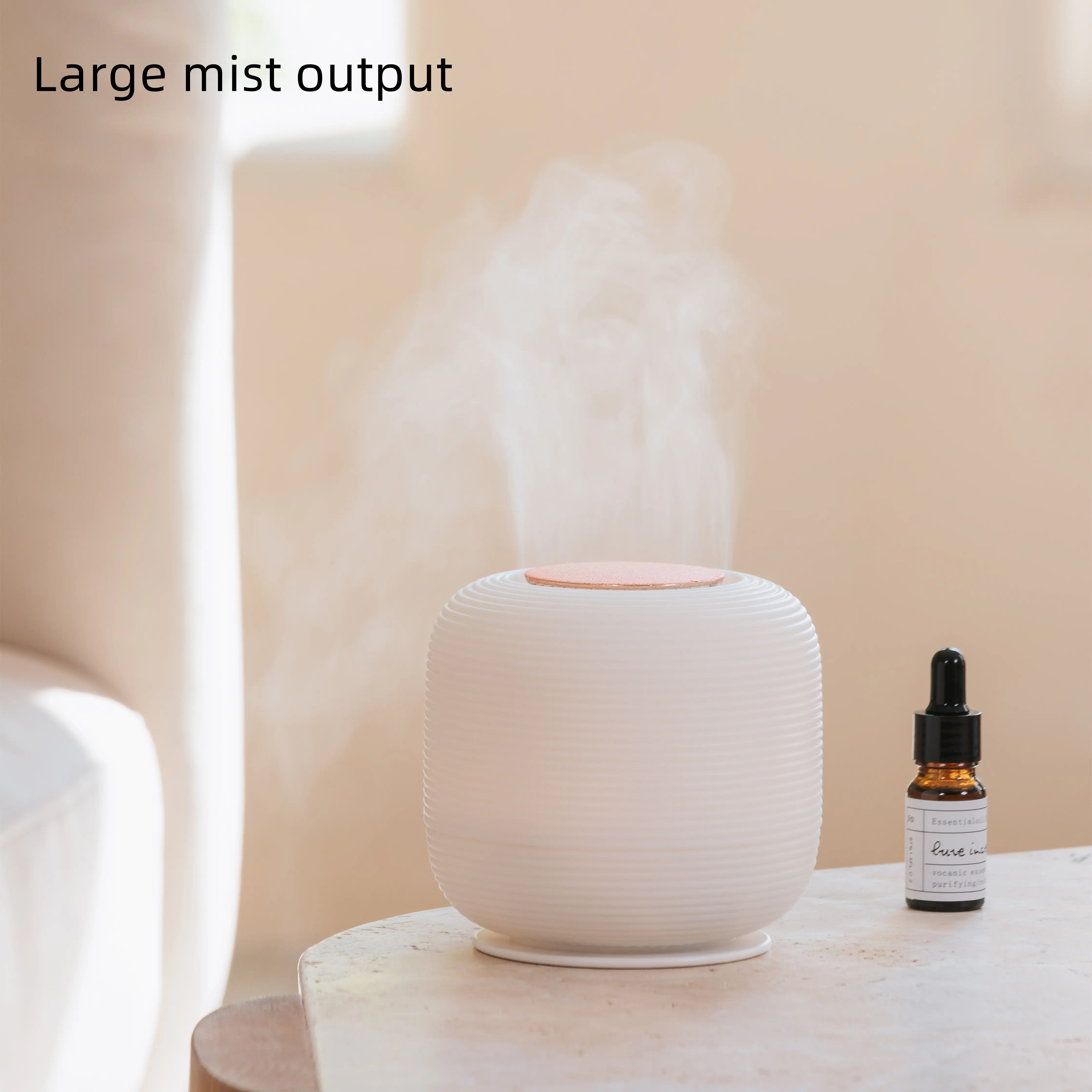 2024 ใหม่ตกแต่งบ้าน Ultrasonic AROMA Fragrant Air Humidifier โยคะ Essential Oil Diffuser