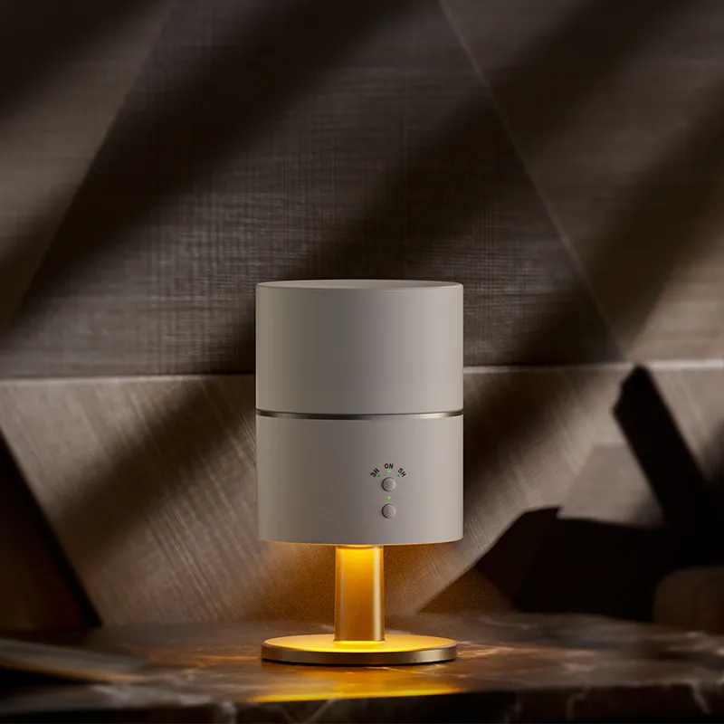 ผลิตภัณฑ์ใหม่ 2026 3 in 1 Aroma Diffuser Humidifier พร้อมตัวจับเวลา Cool Warm Mist ไฟ LED ผู้ผลิต OEM