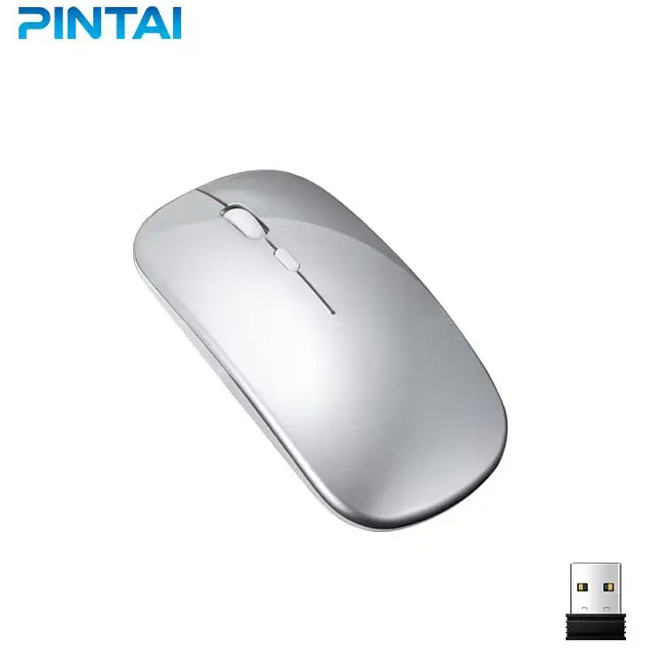 Computer Accessories Mouse Thin Mouse Rechargeable Battery Wireless Mouse for Laptop/Computer