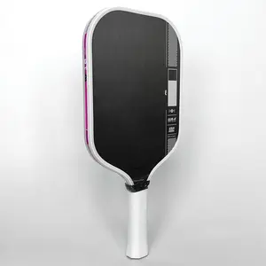 Yiheng JOLAa High-tension Carbon Layer Pickleball Paddle Carbon Fiber Face with Comfort Grip for Outdoor Game Pickleball Equipments