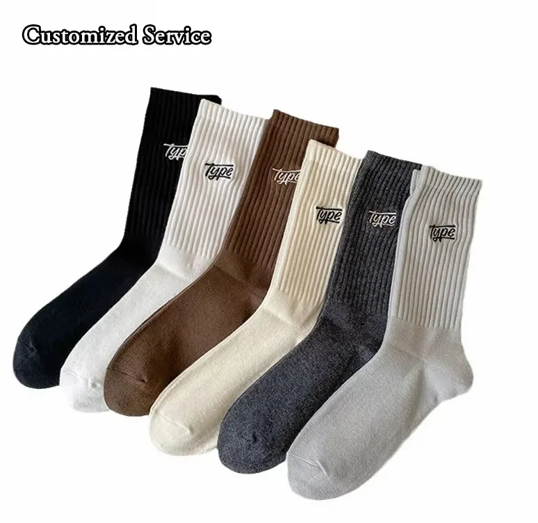 High Quality Men Women Neutral Floral Graphic Green Stripe Thin Sneaker Cotton Crew Sport Socks With Thin Padding