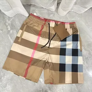 2025 New Men's and Women's Branded Clothing Khaki Men's Beach Shorts Fashion
