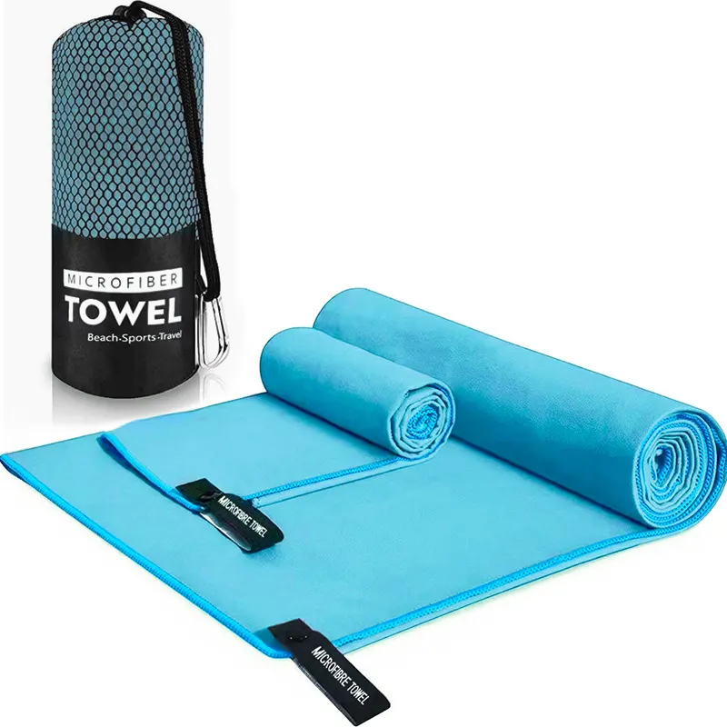 Personal Design Quick Dry Super Absorbent Microfiber Custom Sports Workout Gym Travel Towel