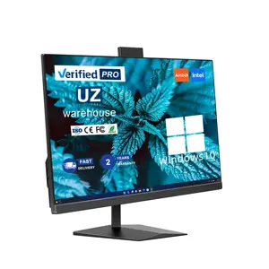 23.8 Inch All in One Pc Non-Touch Screen Small All in One Pc Edge to Edge Screen Interactive All in One Pc and Other Accessories
