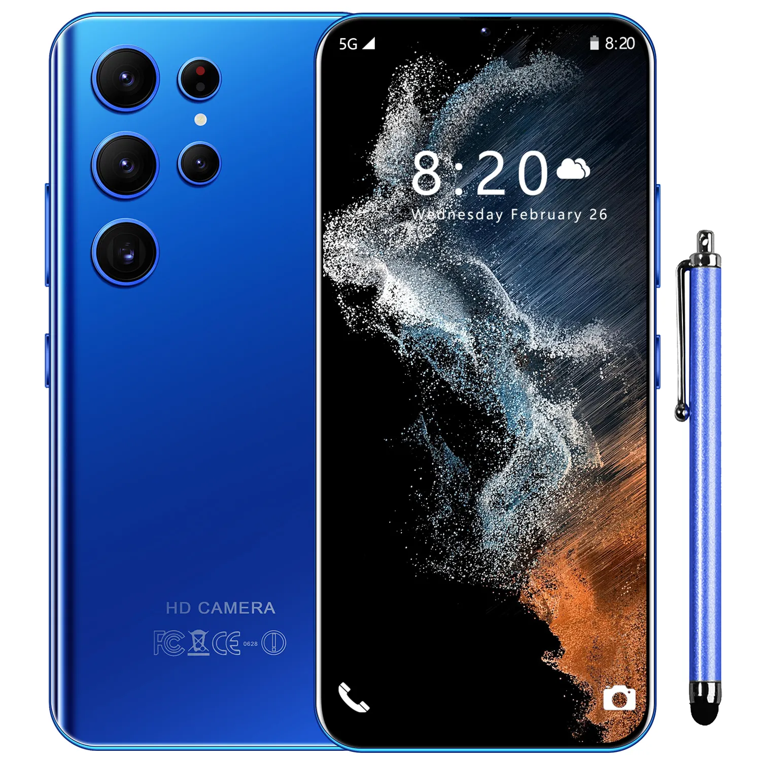 โทรศัพท์มือถือ S23 ultra โทรศัพท์มือถือ โทรศัพท์สำหรับเล่นเกม โทรศัพท์มือถือ 5G อัจฉริยะ ลดราคา