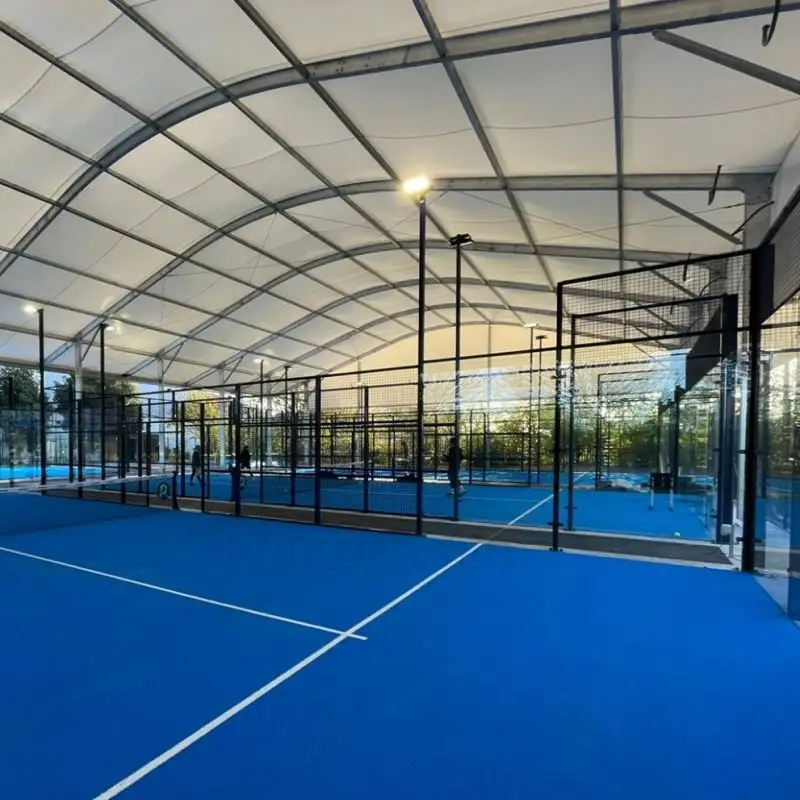 Outdoor Sports Tent Aluminum Alloy Frame Occasion Pickleball Football Basketball Padel Tennis Court Large Sport Paddle Tents