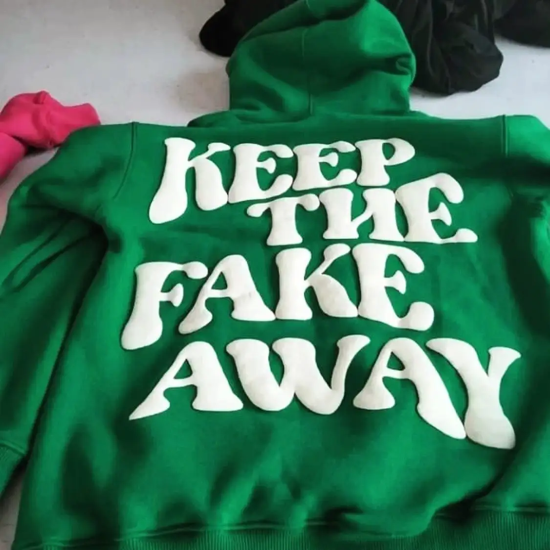 หรูหรา Unisex ผ้าฝ้ายพัฟ H oodies ออกแบบเอง, กำหนดเอง 3D พัฟพิมพ์เสื้อกันหนาวหมวกผู้ผลิต, กำหนดเอง H Oodies พัฟพิมพ์คุณภาพสูง