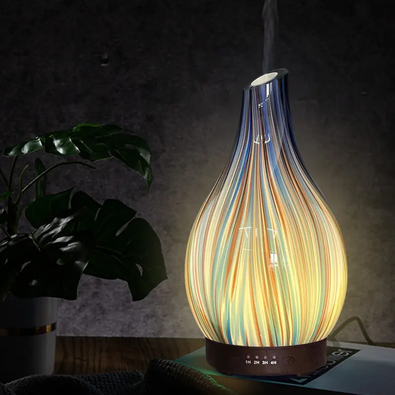 แก้วกระจายกลิ่นหอมกลิ่นหอมกระจายน้ำมันหอมระเหยกลิ่นหอมบ้านกระจายกลิ่นหอมเย็นหมอกความชื้นสำหรับตกแต่งบ้าน