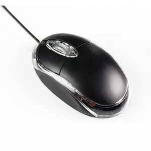 0.5 Dollar Cheap Wire Optical Wired USB Computer Mouse for Laptop Accessories