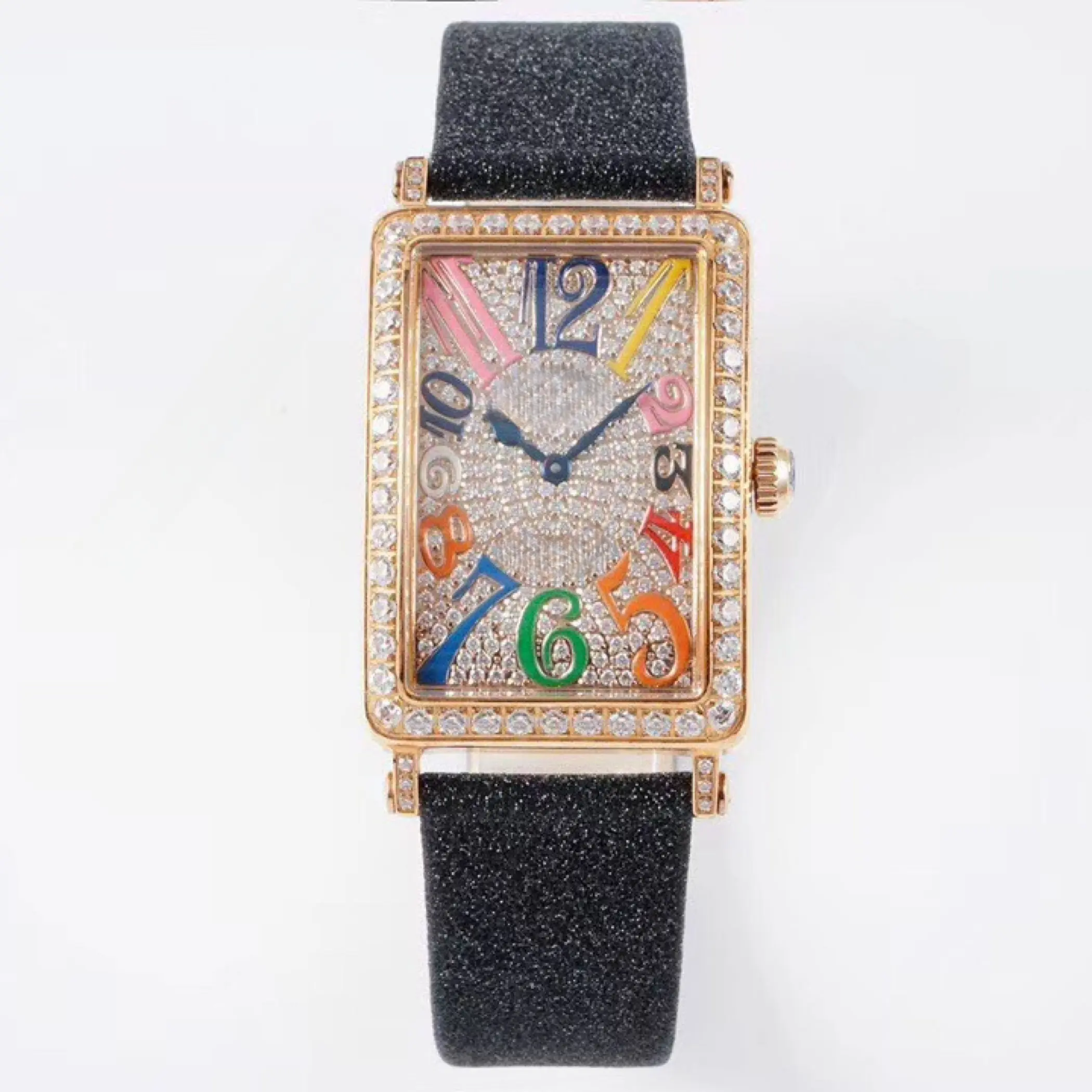 High-end Gold-plated and Diamond-set Watches Inspired by Artistic Embellishments Presenting a Luxurious Jewelry Watch Style
