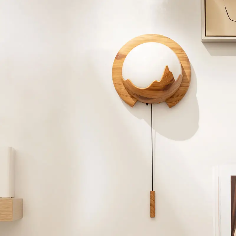 New Creative Nordic Wood Bedside Home Decor Wall Mounted Essential Oil Scent Aroma Diffuser With Remote Control