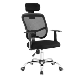 Computer Desk Business Mid Back Office Chair With Steel Base Leather Ergonomic Swivel Back Gaming Office Computer Chairs