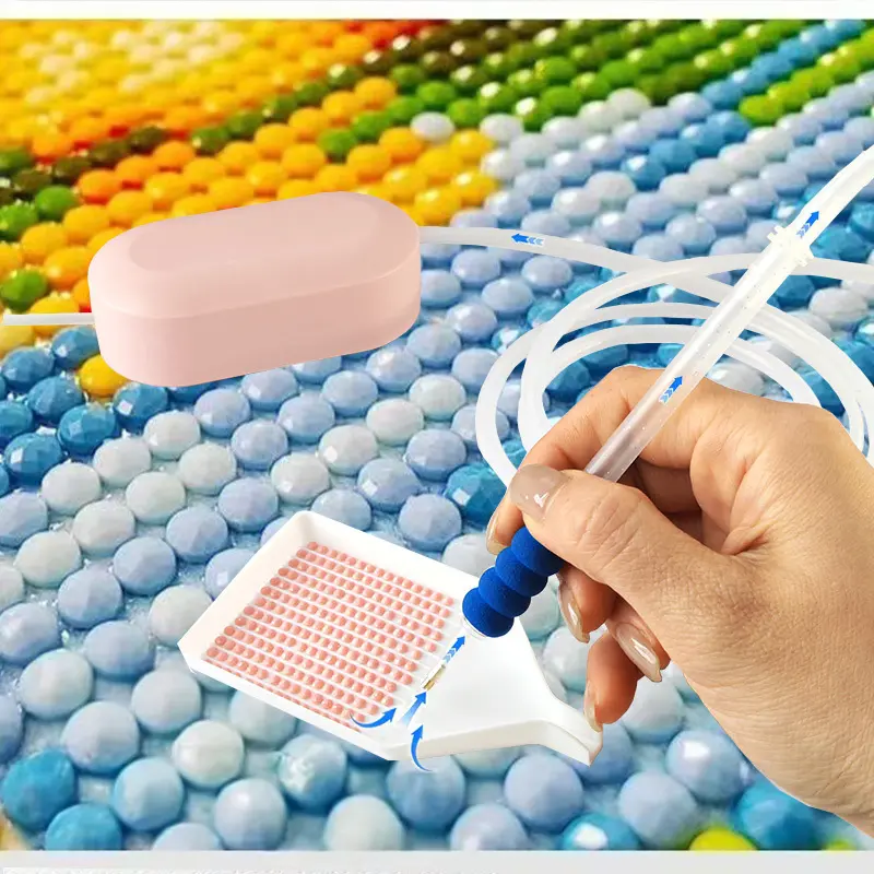 เพชรจิตรกรรมเครื่องมือชาร์จ USB จุดเจาะชุดปากกา Luminous ปากกา DIY CRAFT Home Decor เพชรเย็บปักถักร้อยอุปกรณ์เสริม