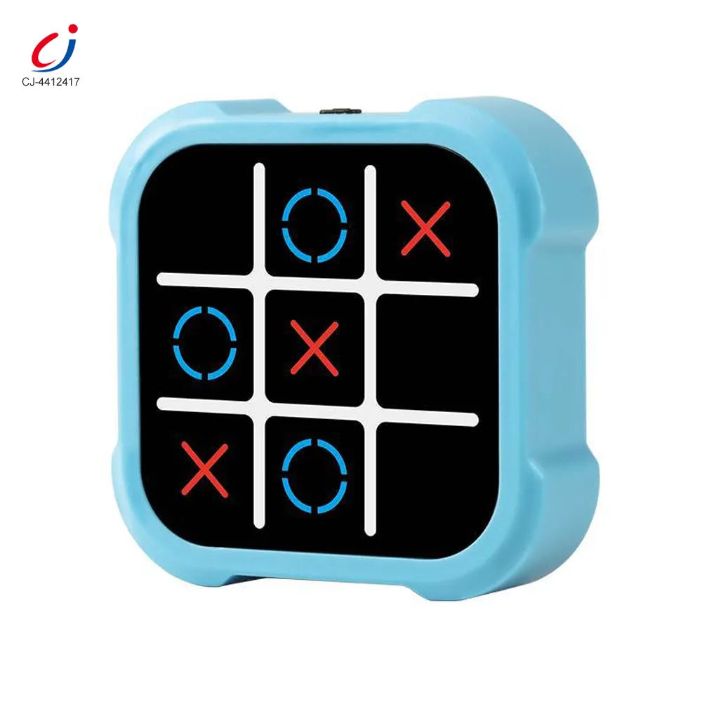 Chengji อิเล็กทรอนิกส์สมาร์ท Tic Tac Toe เกมดิจิตอลแบบพกพาเกมหมากรุกคอนโซลของเล่นดิจิตอล Tic Tac Toe เกม