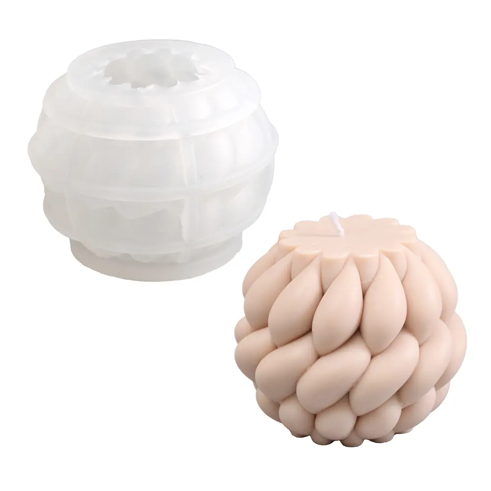 Nicole Home Decor ซิลิโคนสบู่เทียนแม่พิมพ์สำหรับงานแต่งงานวันเกิดวาเลนไทน์เทียนเสาเค้กเครื่องมือบรรจุภัณฑ์ถุง OPP