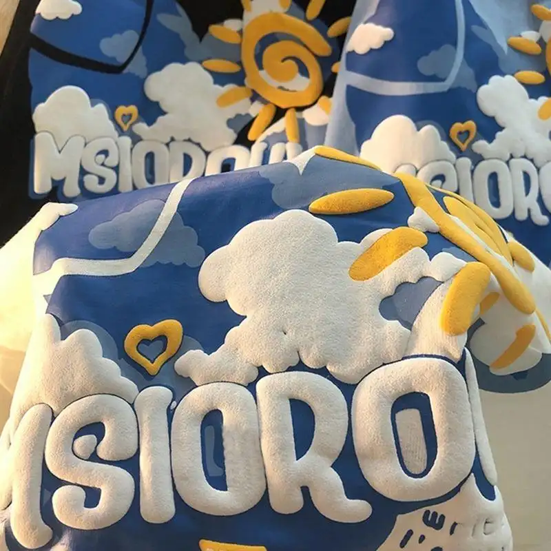 High Quality Cotton Print Men Custom 3D Puff Print T-Shirt T-Shirt Wholesale Custom T-Shirt