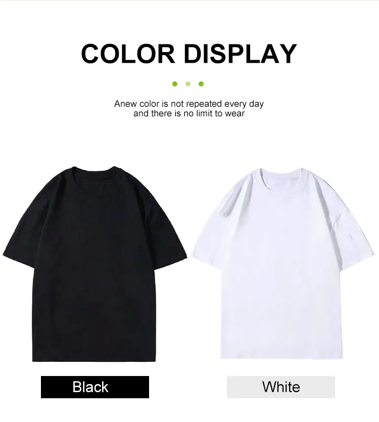 Custom Logo Plus Size Men's Clothing Wholesale Man Clothes Manufacturers Mens Womens Clothes 240G100% Cotton T-shirts