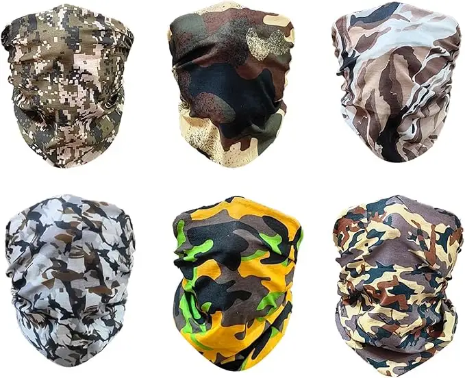 Microfiber Sports Bandana for Dust Sun Protection With Cool Windproof Breathable Material Fishing Hiking Running Cycling