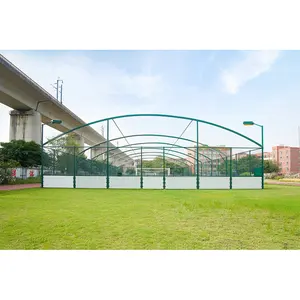 Customized Outdoor Football Cage Court by China Manufacturer Suitable for Clubs Schools and Hotels