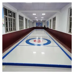 Self Lubrication and Ease of Installation Synthetic Ice Curling Track Outdoor Ice Skating Sport Equipment