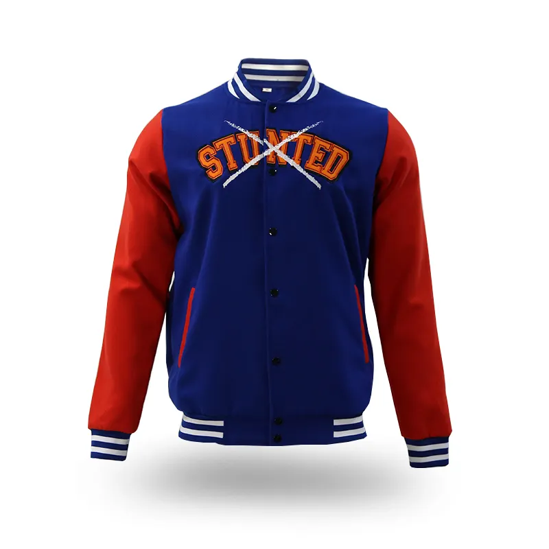 Men's Clothing Custom Tracksuit Sweater Baseball Jacket