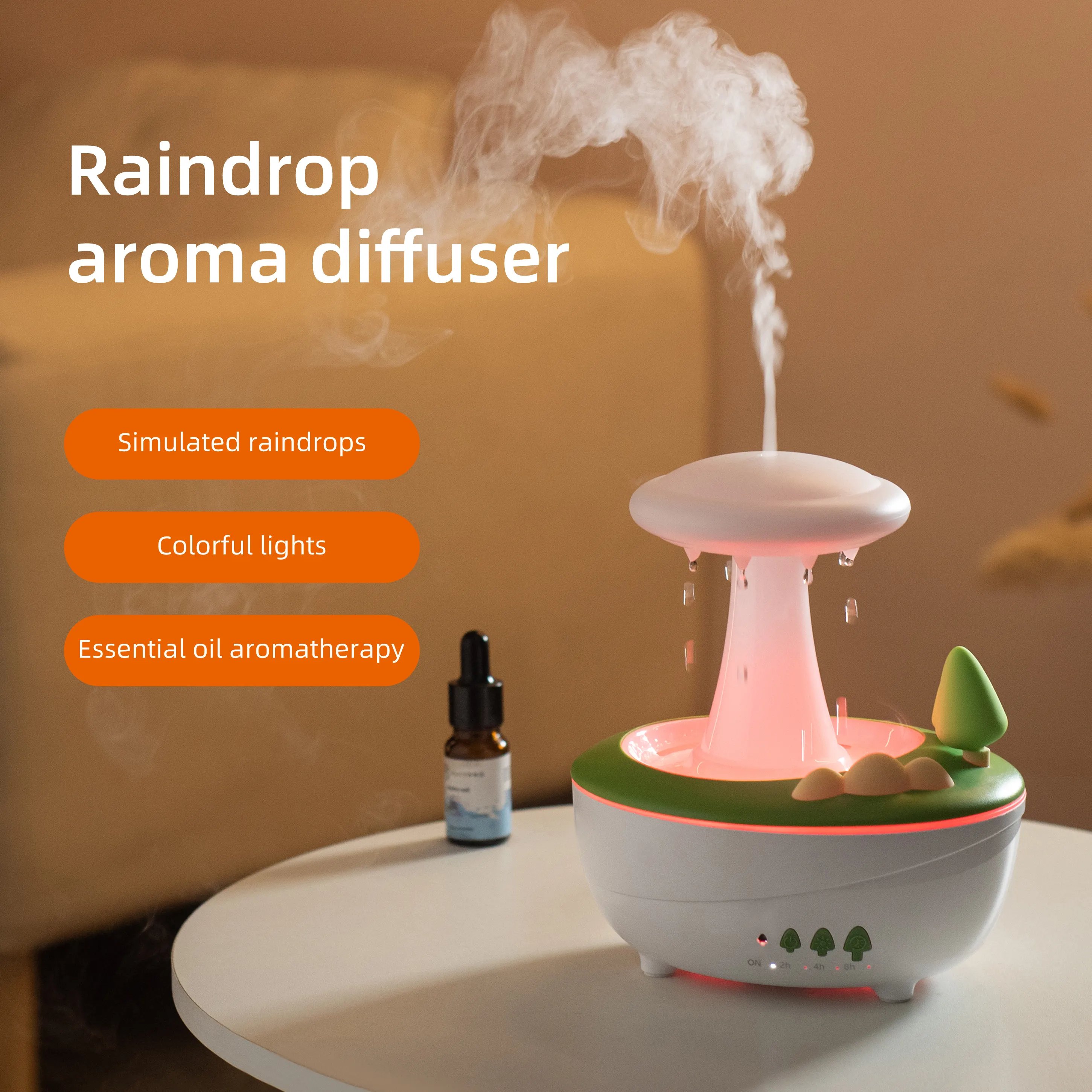 Cute Cartoon Animal Shaped Aroma Diffuser & Humidifier for Home Decor Fun Creative Design Aroma Diffuser with Humidifier