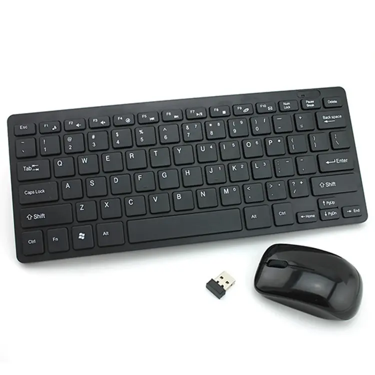 High Quality 2.4G Wireless Keyboard and Mouse Combos Set for Laptop Computer Accessories