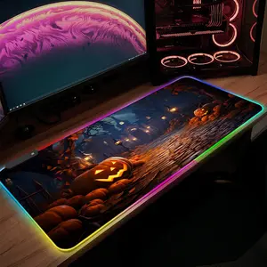 F1 RGB Desk Mat Sublimation Custom Logo Print Creative Computer Accessories Extended Mousepad Gaming RGB Mouse Pad With Usb Hub