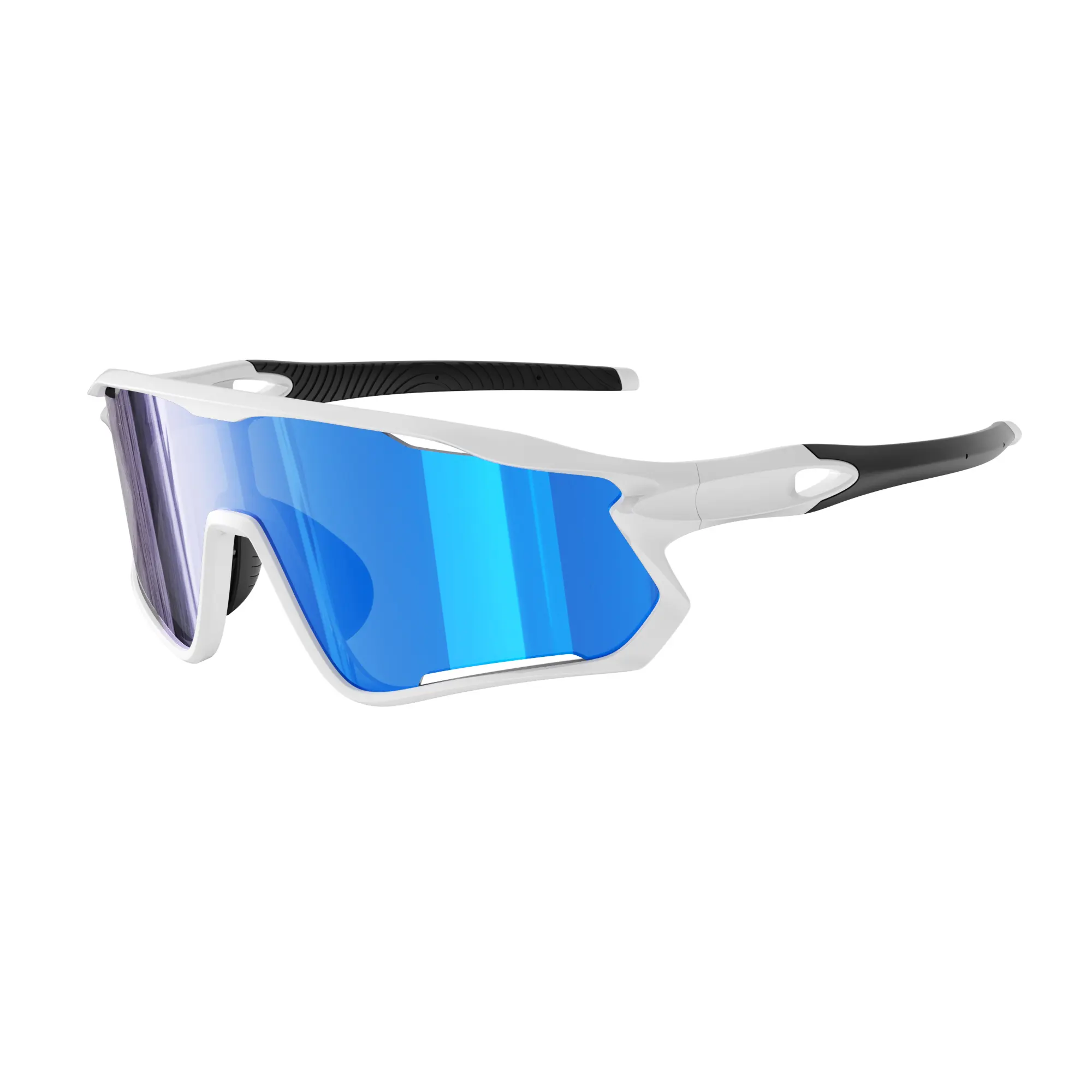 2025 Custom Logo New Windproof Cycling Running Sunglasses Outdoor UV400 Unisex Baseball Sports Glasses