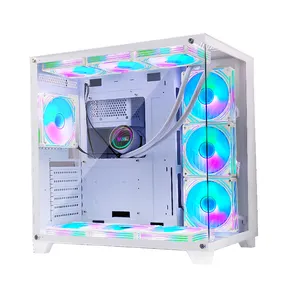 Pcooling Industrial Computer Accessories Full Tower Gaming Computer ATX Matx Case Gaming Pc Cabinet Mini Itx Pc Case Para Pc