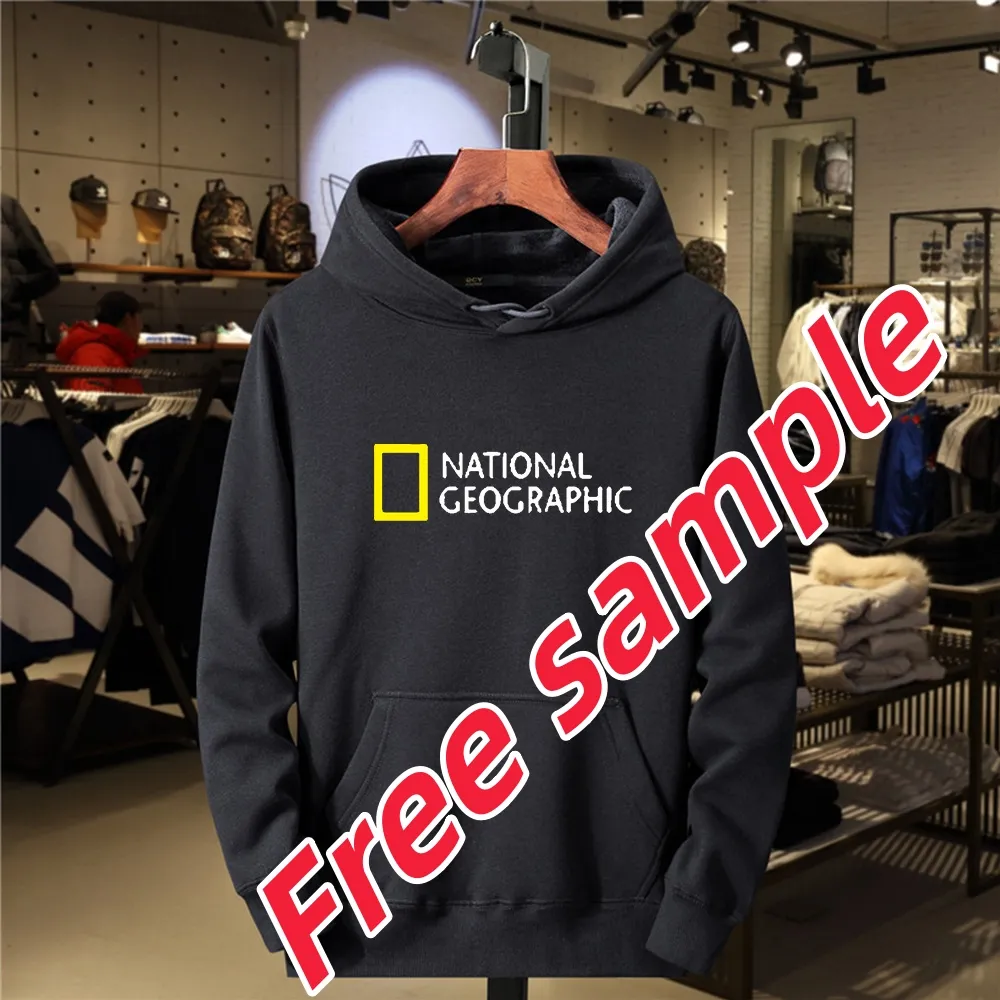 Free Sample c Mock Neck Men Hoodie Heavy Cotton Unisex Sweatshirts Clothing logo Custom Oversized Thick Men's Hoodies