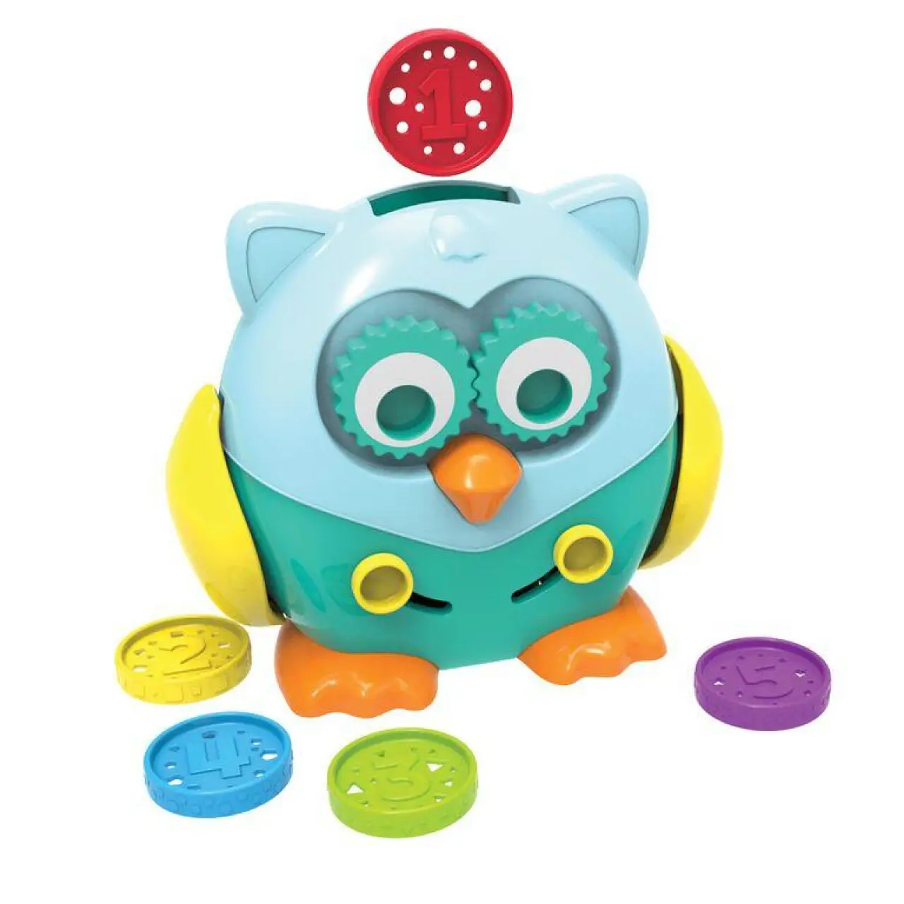 High Quality Wholesale Unisex Vietnam Multicolor Hoot Top the Fine Motor Owl Educational Toy With 24 Months Shelf Life