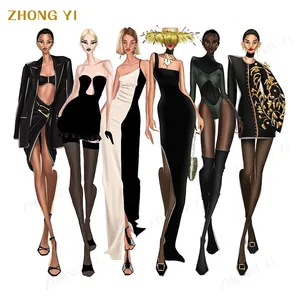 Undefined High Quality Brands Cut And Sew Designing Women Clothing Custom Apparel Designer Service Manufacturers Clothes Dress