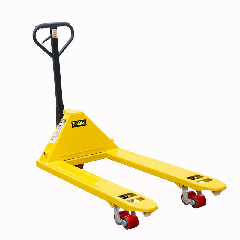 Large Capacity 2 Ton 2.5 Ton 3 Ton Hand Manual Cargo Transporting Customized Quick Lift Heavy Duty Hand Pallet Truck